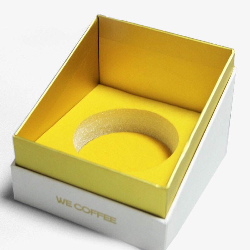 custom candle box with gold interior and candle holder custom candle box with gold interior and candle holder