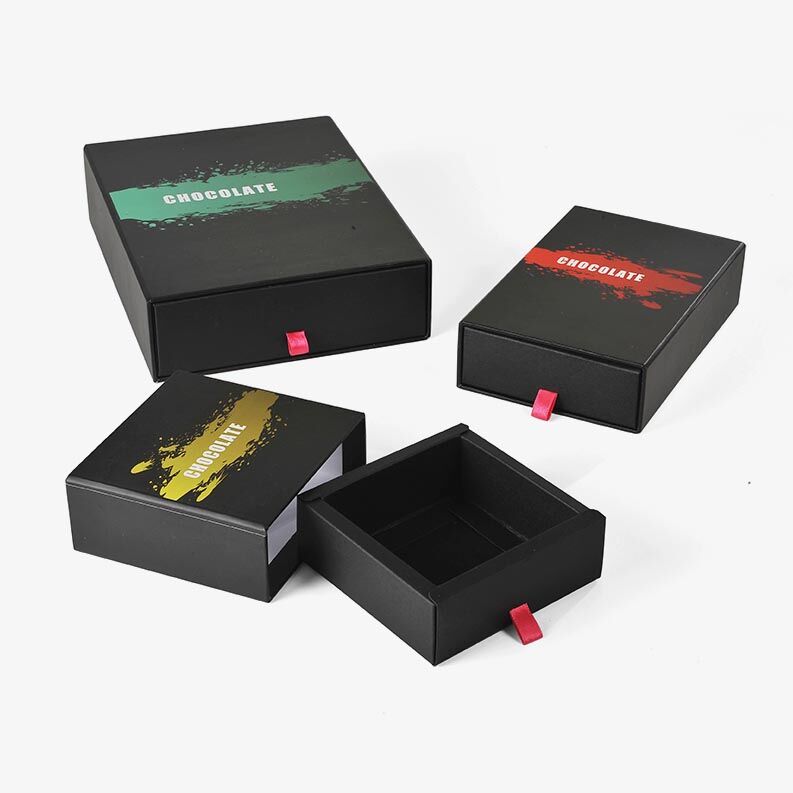 chocolate slide box packaging
